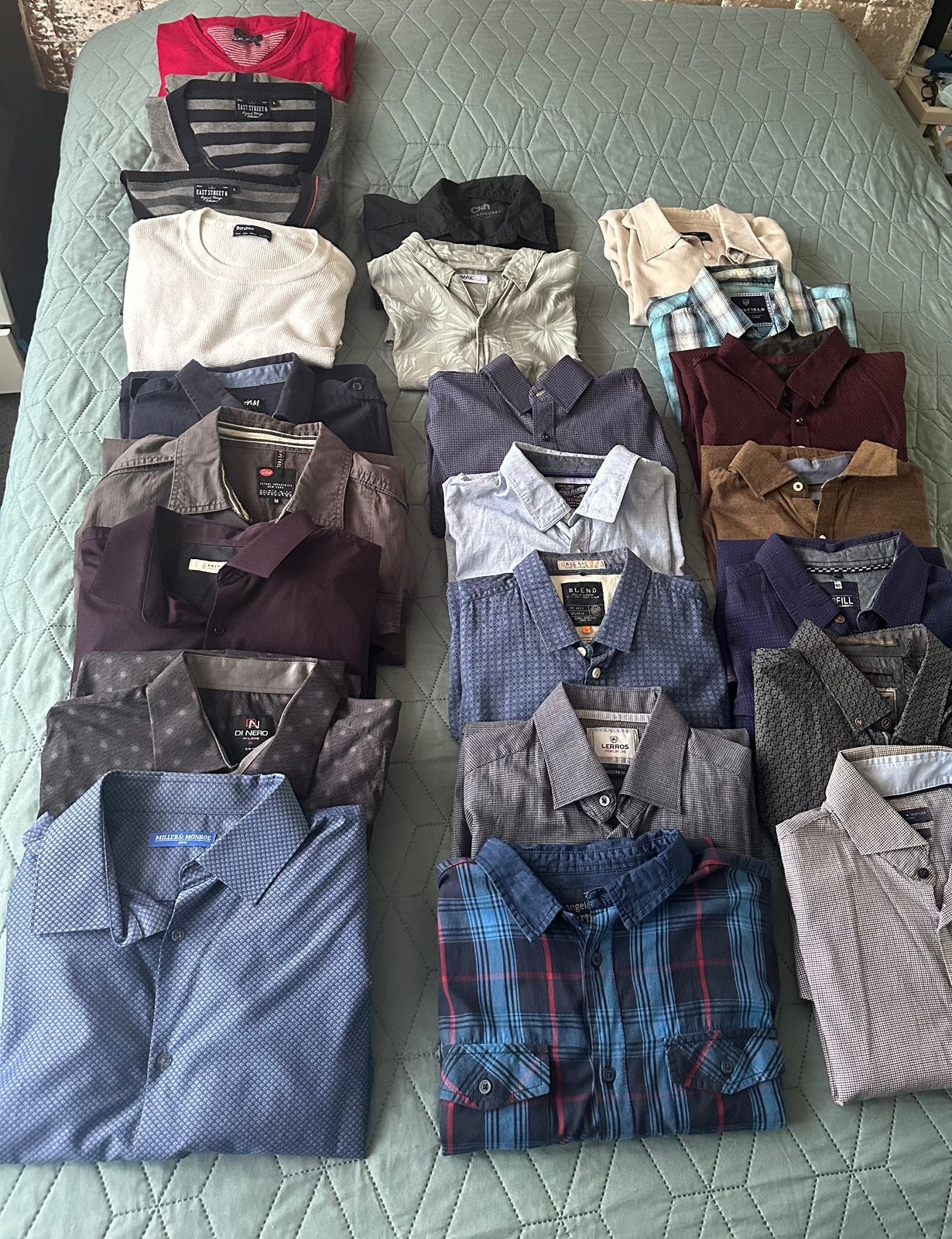 Heren kleding pakket, Kleding | Heren, Verzenden, Zo goed als nieuw, Maat 52/54 (L)