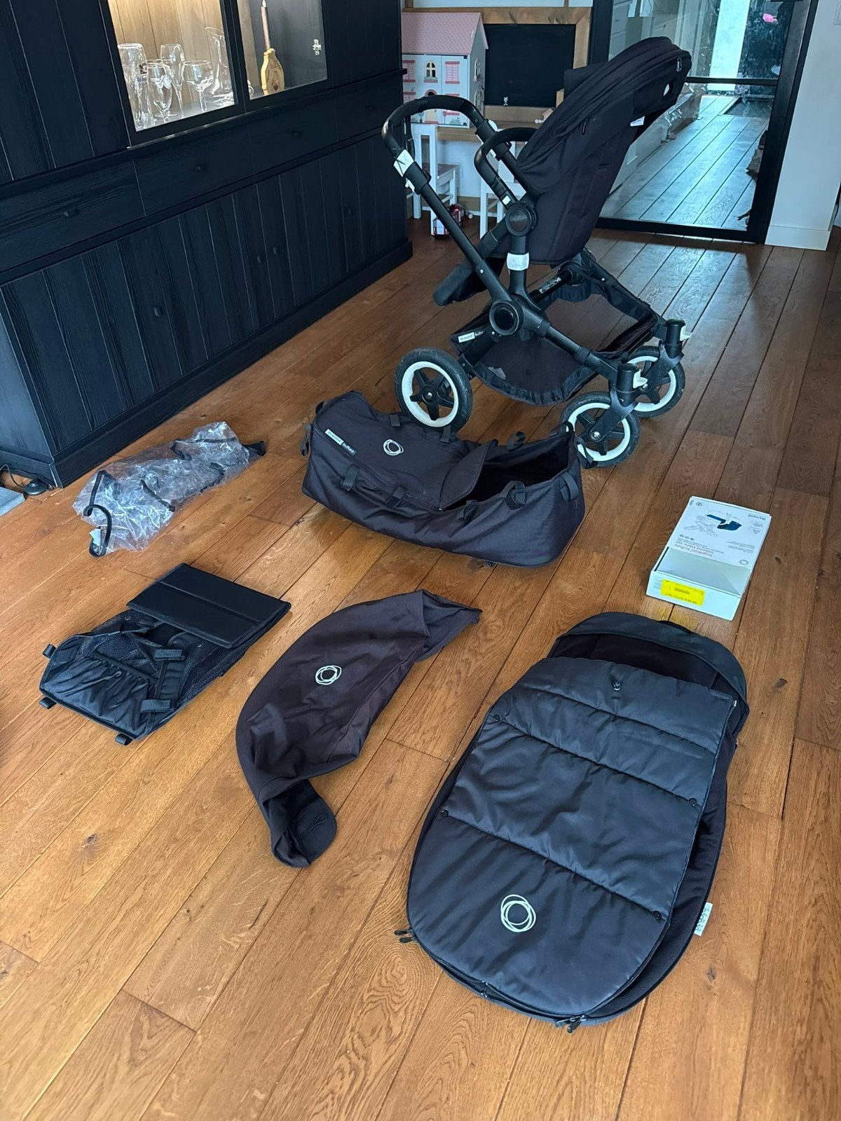 Bugaboo Buffalo Combiwagen met complete accessoires set, Ophalen, Combiwagen, Bugaboo, Luchtbanden