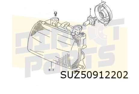 Suzuki Alto SH (6/94-4/02) koplamp Rechts (el.) OES! 35120M7