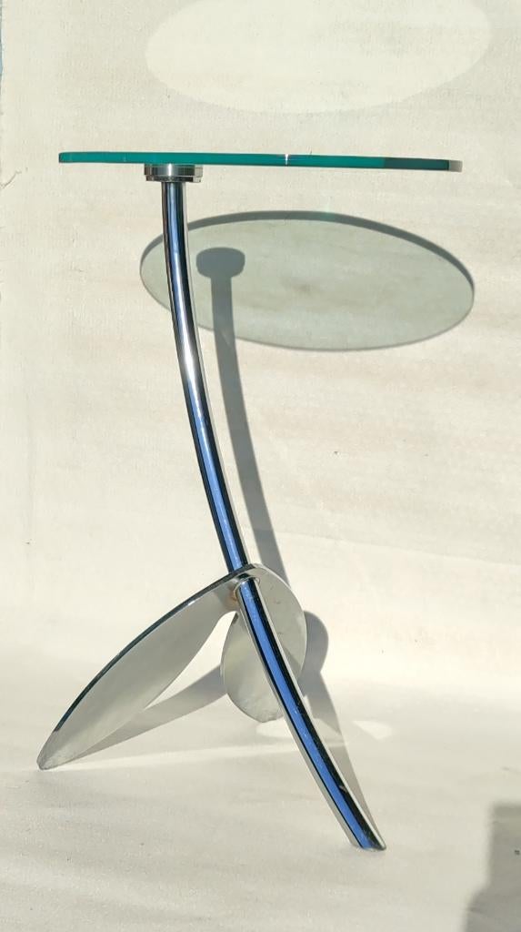 Metaform Papillon bijzettafel, Ophalen, Overige materialen, Minder dan 55 cm, Rond