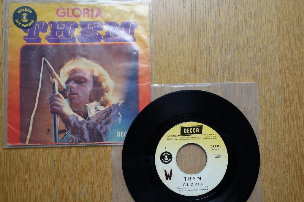 Single Them Gloria., Cd's en Dvd's, Vinyl Singles, 7 inch, Single, Ophalen of Verzenden, Zo goed als nieuw