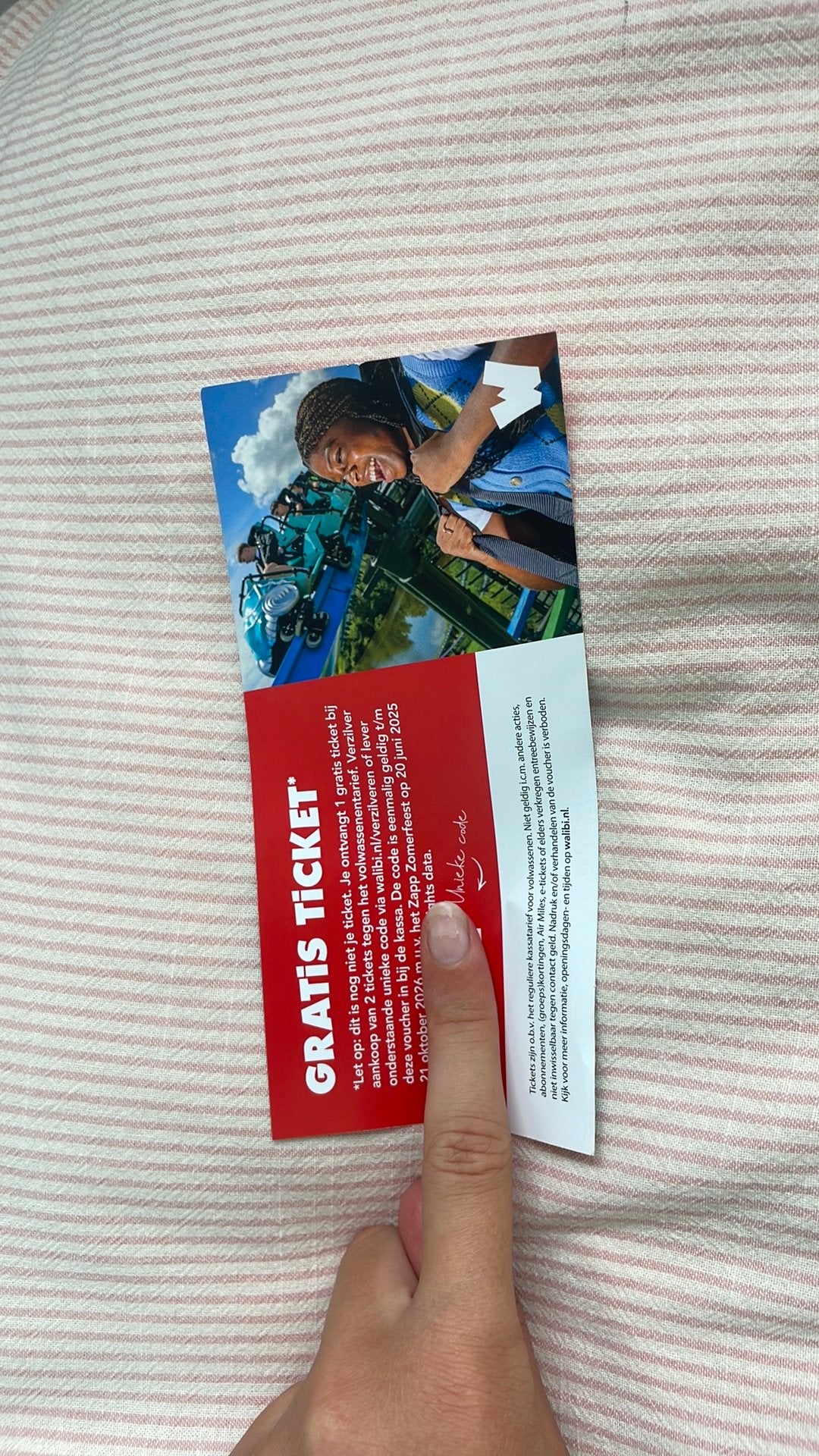 Gratis walibi Holland ticket bij aankoop van 2 tickets, Tickets en Kaartjes, Kortingen en Cadeaubonnen, Eén persoon, Overige soorten