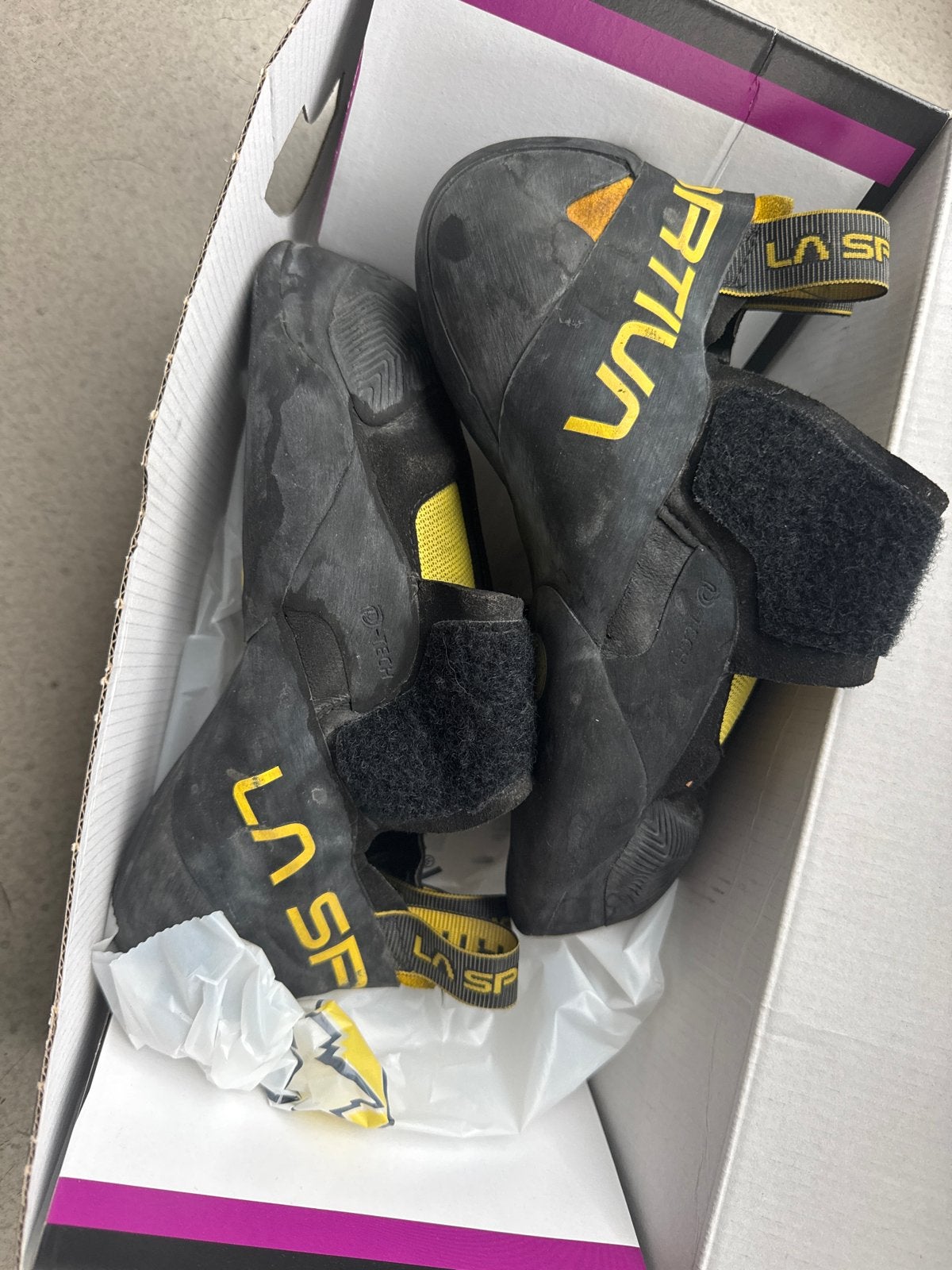 La Sportiva Theory klimschoenen - Maat 40.5   3 maanden oud, Ophalen of Verzenden, Gebruikt