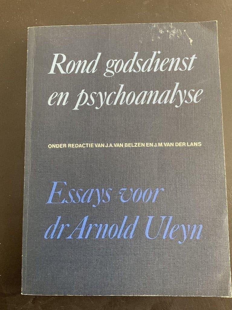 Rond godsdienst en psychoanalyse., Boeken, Gelezen, Ophalen of Verzenden, Van Belzen & Van der Lans (red.), Overige onderwerpen