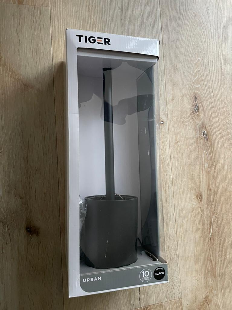 Wc borstel merk tiger, Ophalen, Nieuw, Zwart, Overige typen