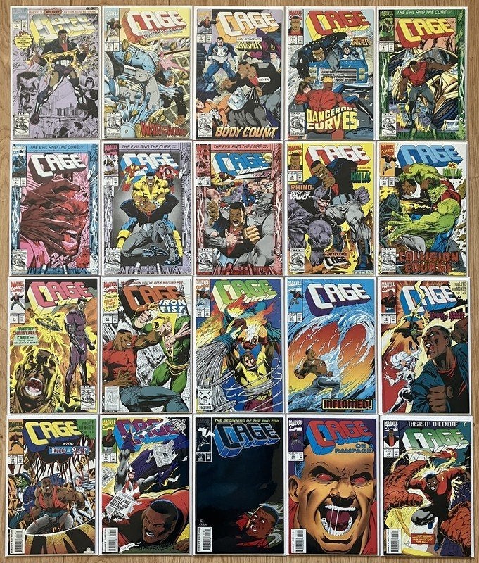 Cage Vol.1 #1 t/m 20 Complete Set (1992), Amerika, Marvel Comics, Complete serie of reeks, Ophalen of Verzenden