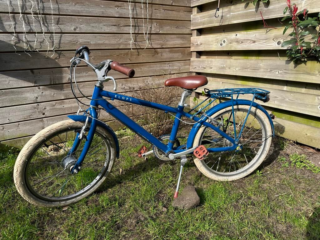Elops 900 kinderfiets 20 inch + leuke fietstas | €69, Ophalen, Gebruikt, 20 inch of meer, Elops