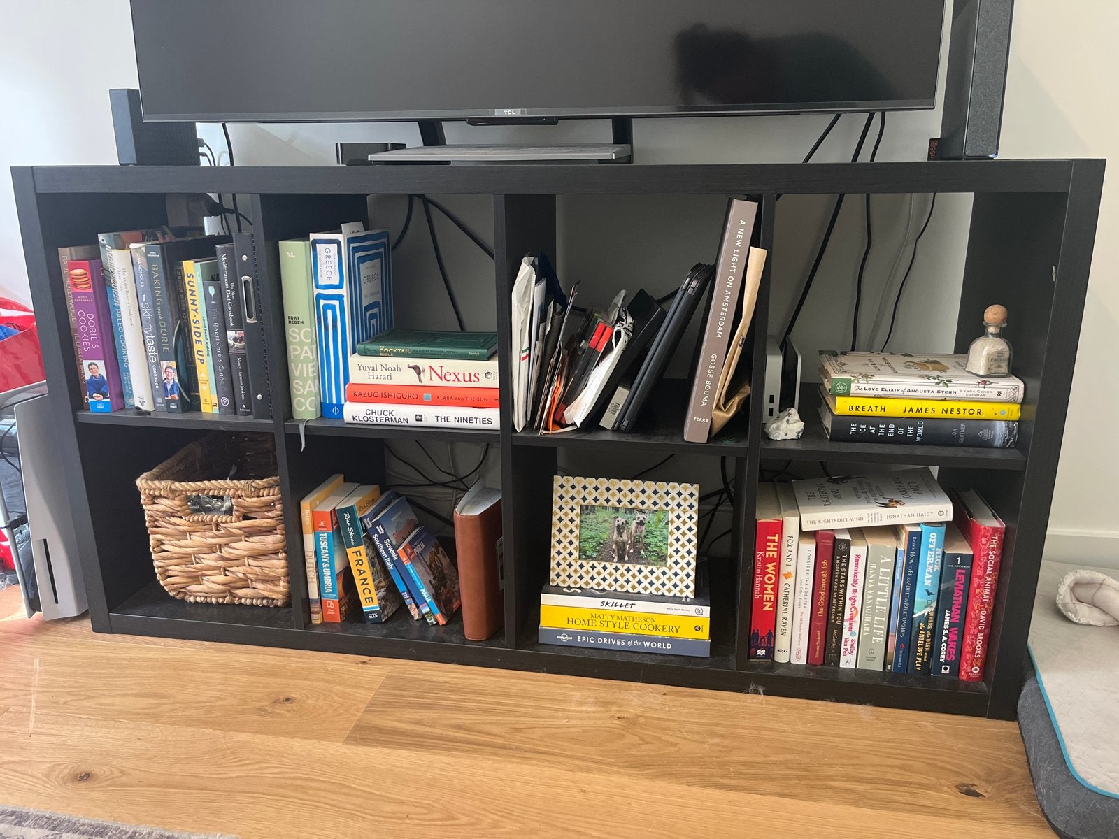Boekenplank met diverse boeken, Ophalen, Gelezen