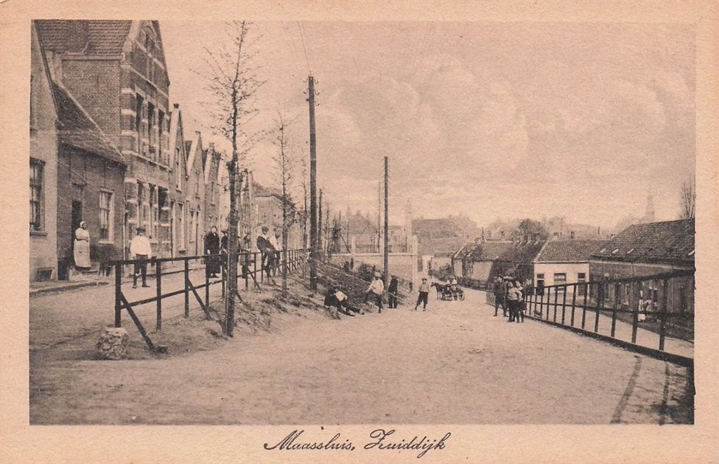 702-412-001 Maassluis Zuiddijk, Verzenden, Voor 1920, Zuid-Holland