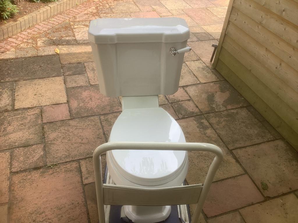 WC + Spoelbak, Doe-het-zelf en Verbouw, Ophalen, Nieuw, Steen, Toilet