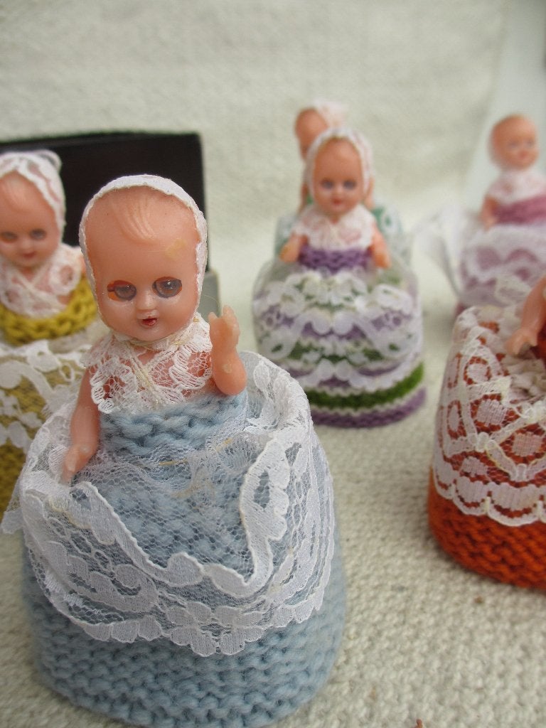 Retro Vintage Ei-warmers jaren 60/ 70, Antiek en Kunst, Curiosa en Brocante, Ophalen of Verzenden