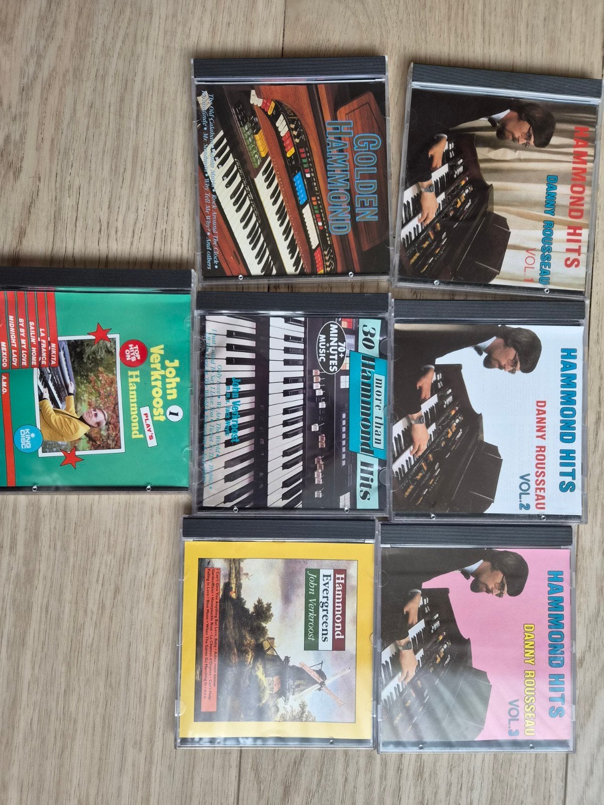 7x Hammond cd's, Cd's en Dvd's, Ophalen of Verzenden, Zo goed als nieuw