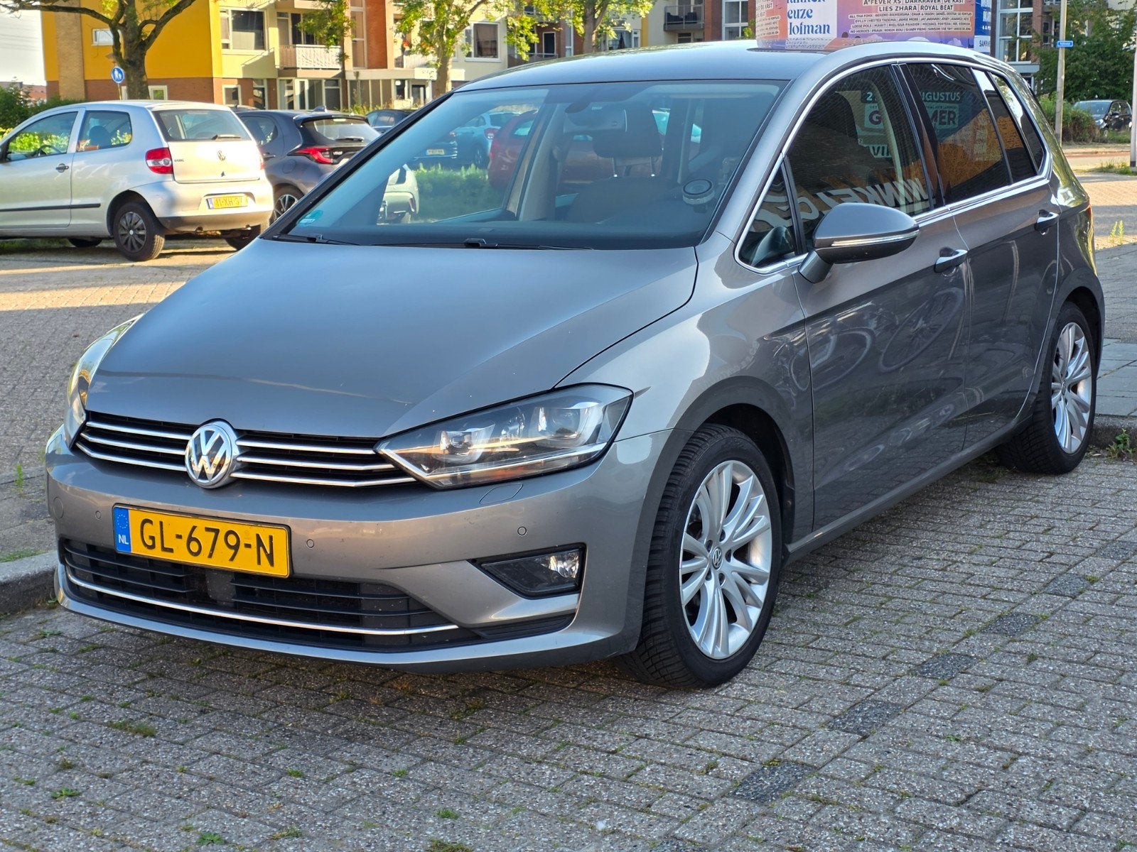 Volkswagen Golf Sportsvan 1.4 TSI 92KW DSG 2014 Grijs, Auto's, Volkswagen, 125 pk, 4 cilinders, 1283 kg, Golf Sportsvan