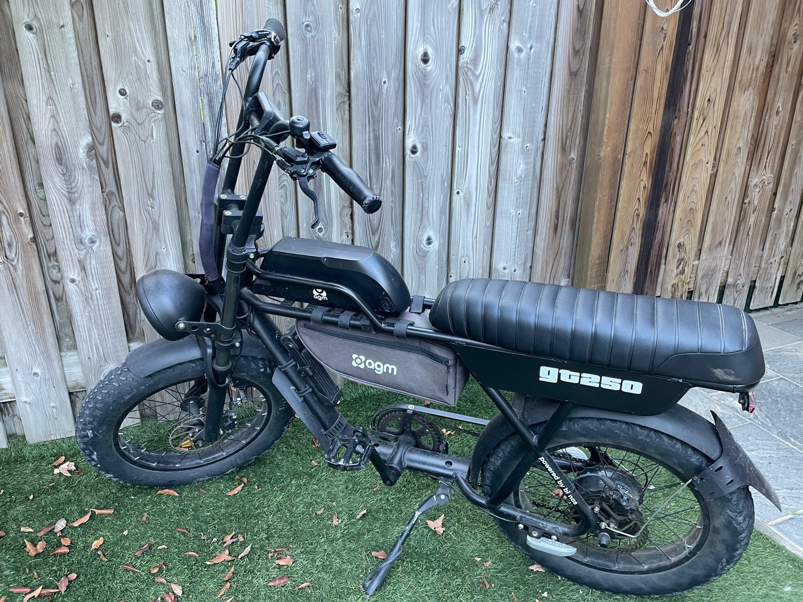 AGM GT250 Elektrische Fatbike - 25 km, Gebruikt, 51 tot 55 cm, 50 km per accu of meer, Ophalen