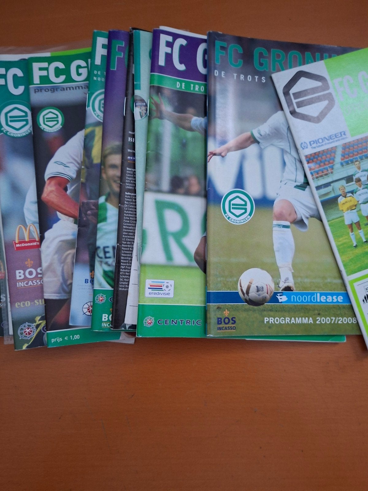programmas FC Groningen - Feyenoord, Ophalen of Verzenden, Gelezen