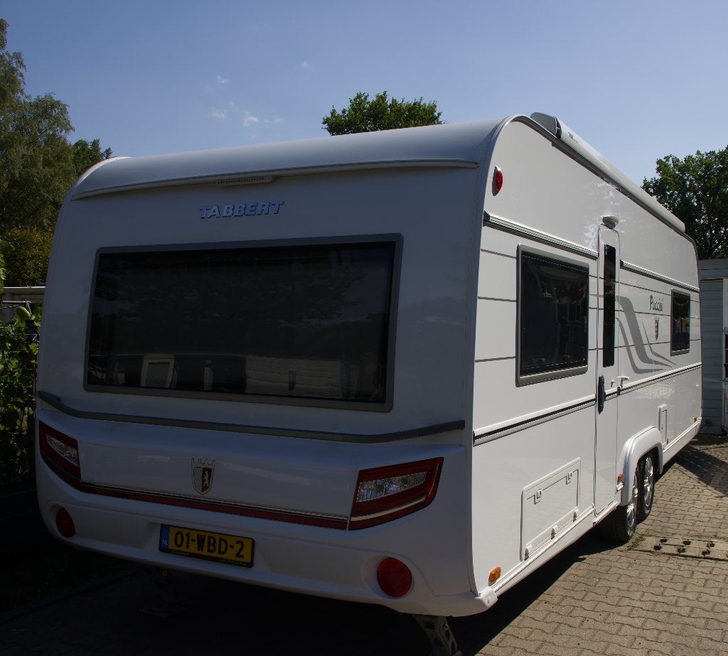 Te koop luxe Tabbert Puccini caravan, Caravans en Kamperen, Tabbert, Particulier, Schokbreker, 8 meter en meer