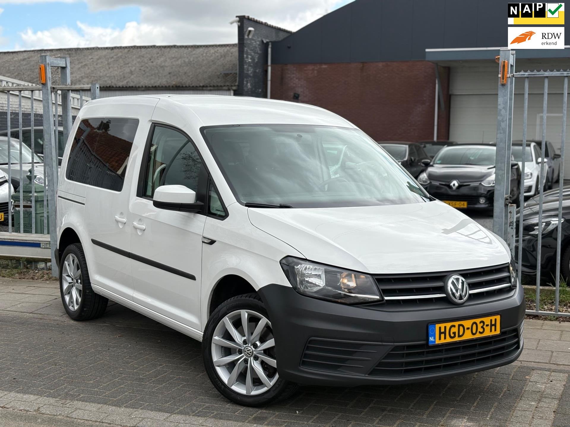 Volkswagen Caddy 1.4 TSI Trendline | 5 Persoons | 17” LMV, Voorwielaandrijving, Stof, Gebruikt, 4 cilinders