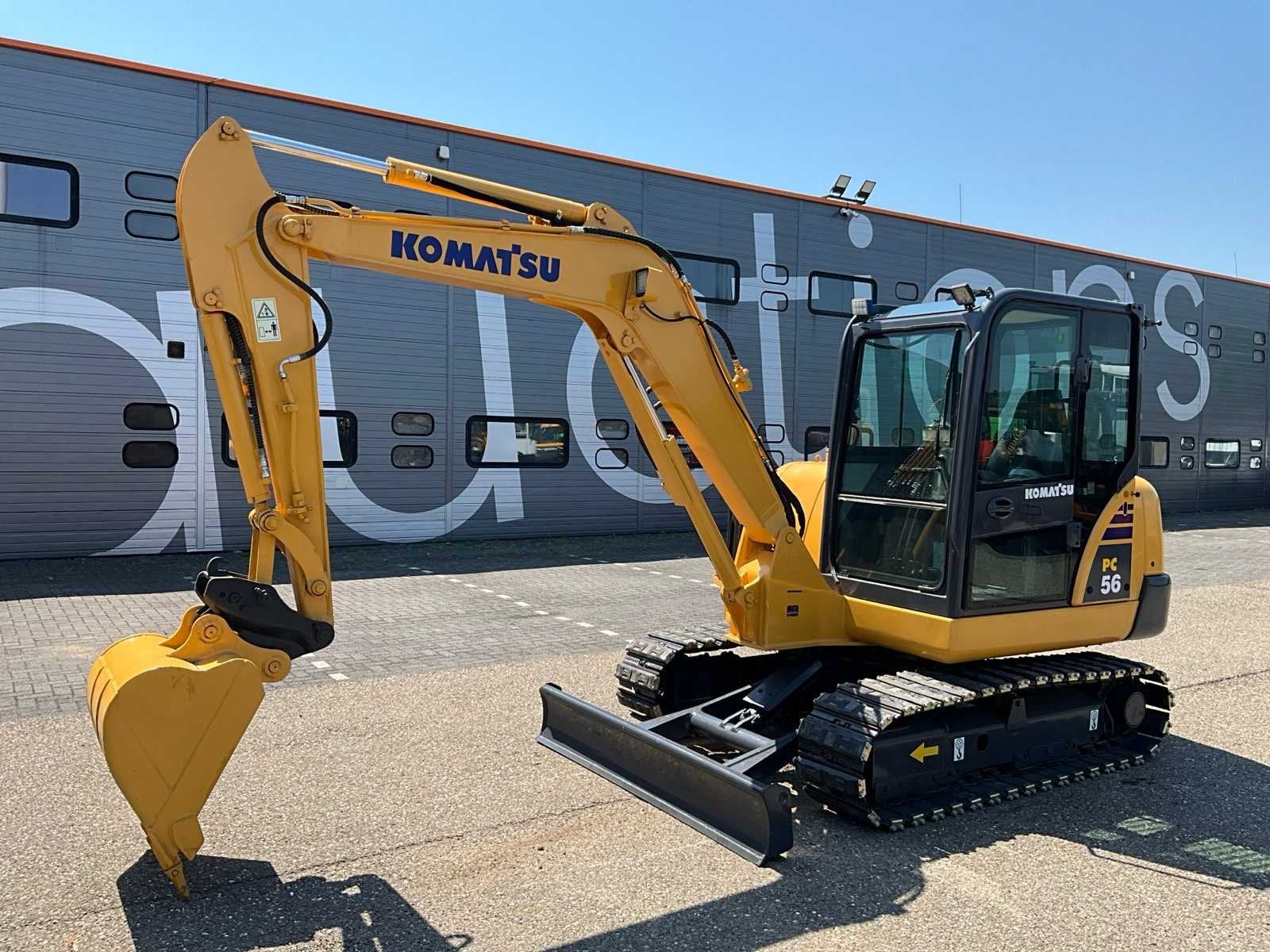 2014 Komatsu PC56-7 Midigraafmachine, Zakelijke goederen, Graafmachine