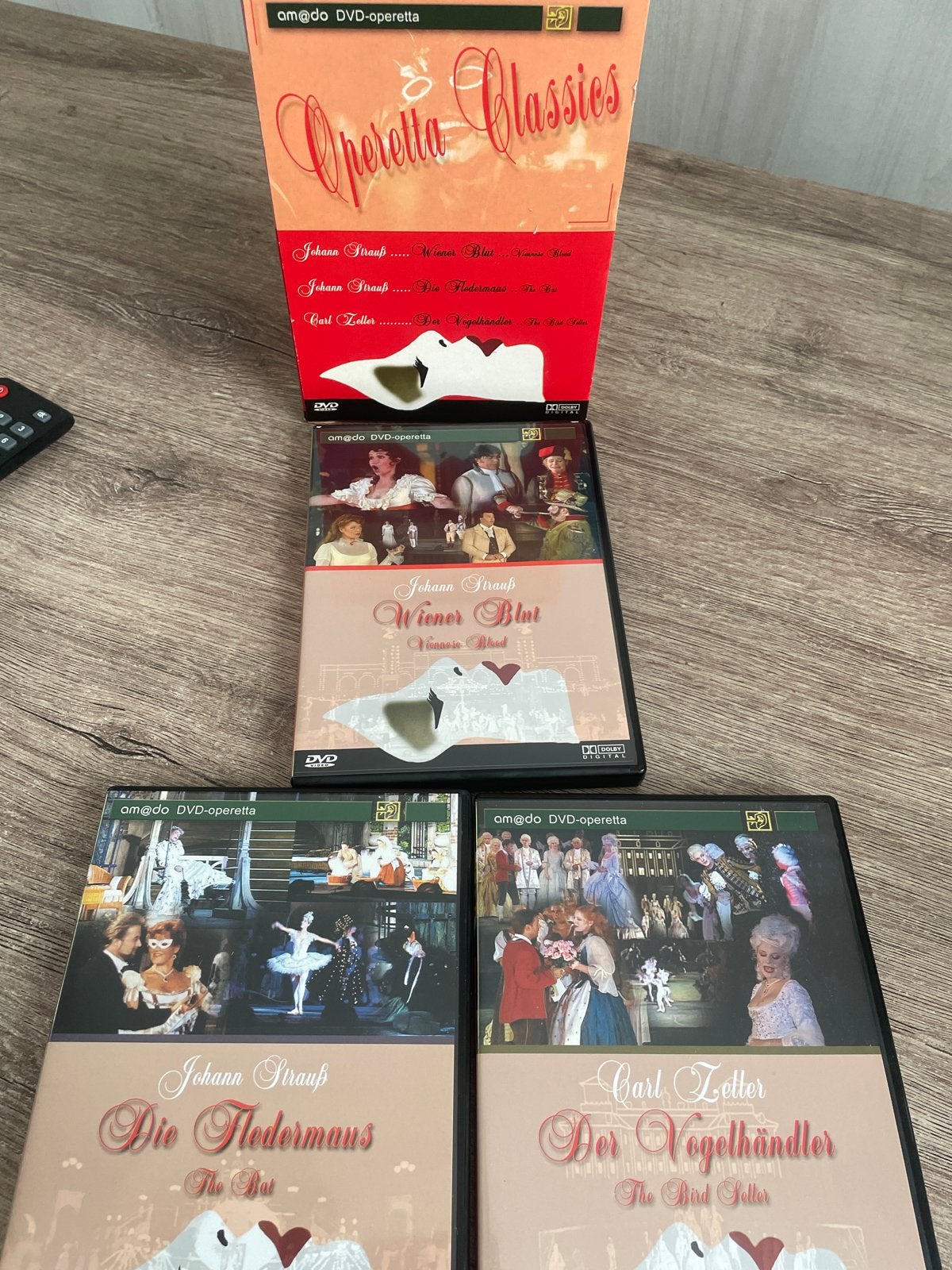 Operetta Classies DVD Boxset - Johann Strauss, Carl Zeller, Alle leeftijden, Nederlands, Duits, Ophalen of Verzenden