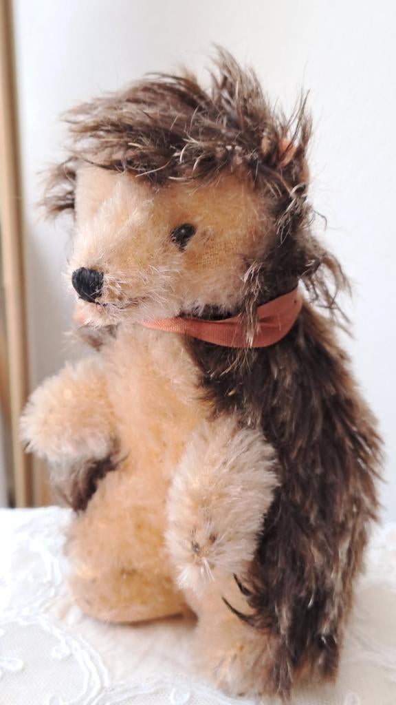 STEIFF STANDING/BEGGING EGEL JOGGI 13 CM 1951-1985 zeldzaam, Verzenden