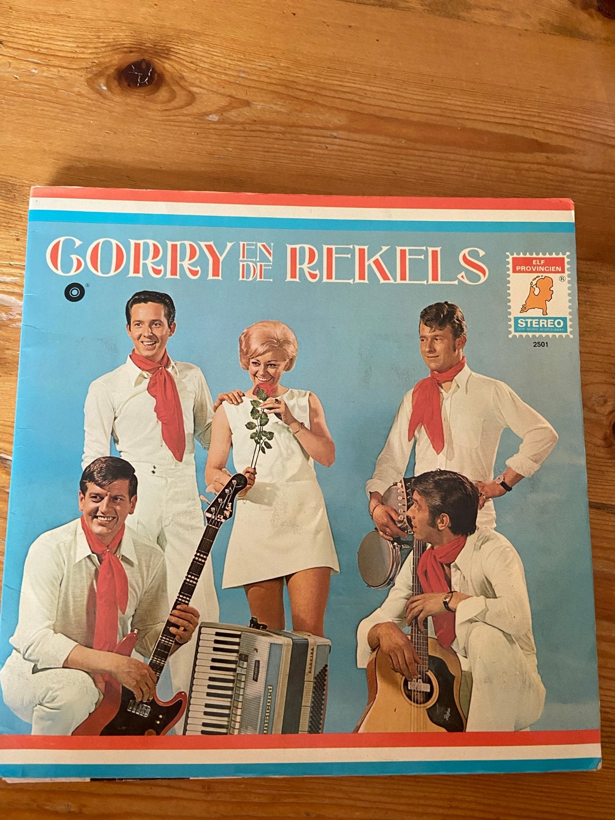 Gorry en de Rekels - Vintage LP, LP, Gebruikt, Ophalen of Verzenden, Levenslied of Smartlap