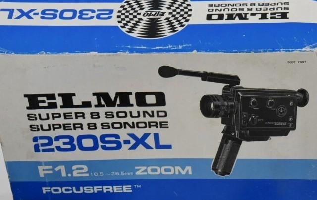 Elmo Super 8 Sound 230S-XL Movie Film Camera - Vintage Japan, Verzamelen, Fotografica en Filmapparatuur, Ophalen of Verzenden