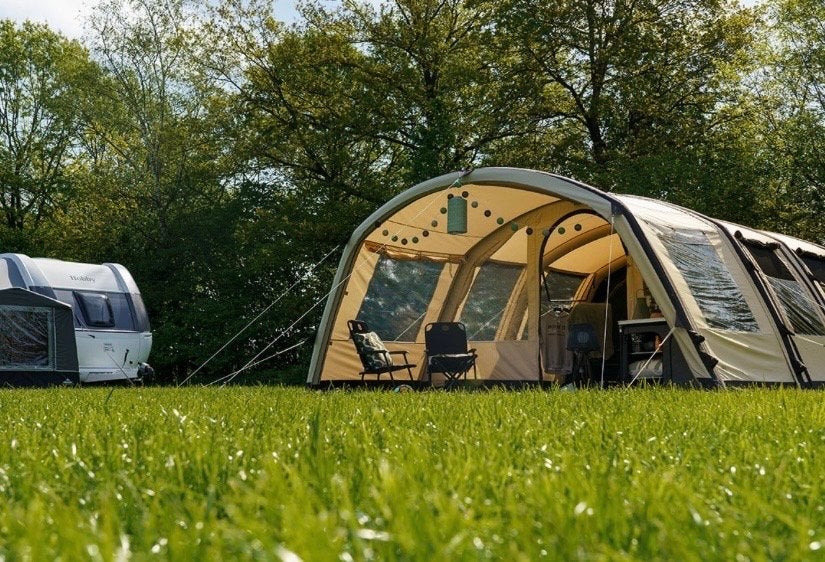 Obelink Miami 6 Easy Air tunneltent - Zo goed als nieuw, Ophalen, Zo goed als nieuw, Tot en met 6