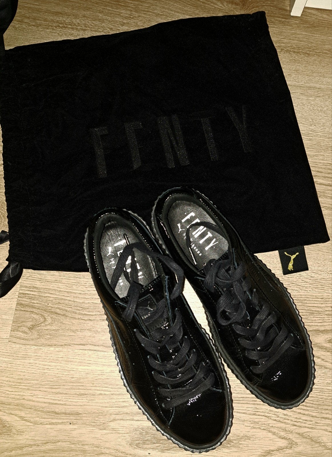 Gave Puma X Rihanna Fenty Creepers mt 40.5, Kleding | Dames, Schoenen, Puma, Zwart, Ophalen of Verzenden, Sneakers of Gympen