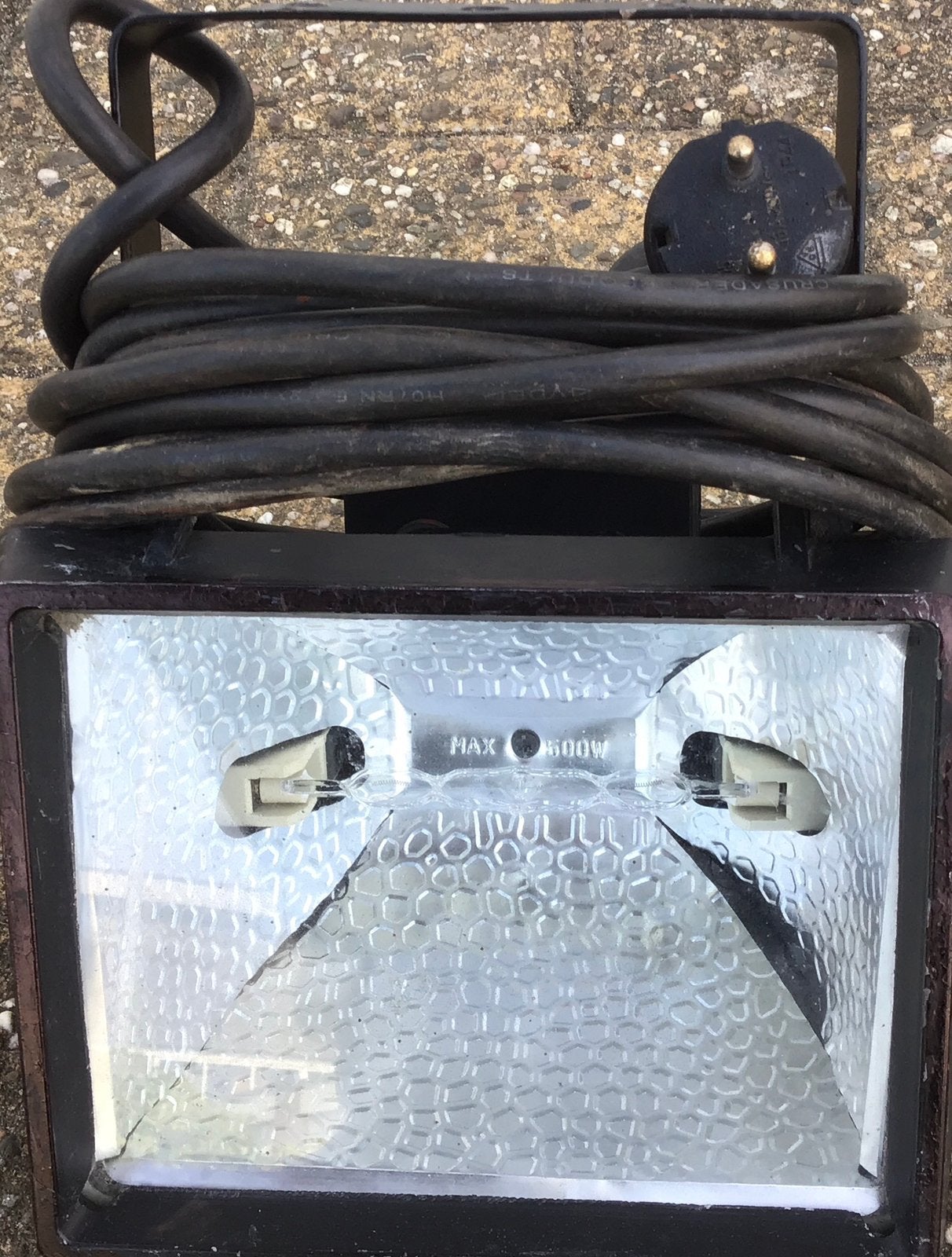Bouwlamp, Ophalen, Gebruikt, 200 tot 500 watt, Lamp