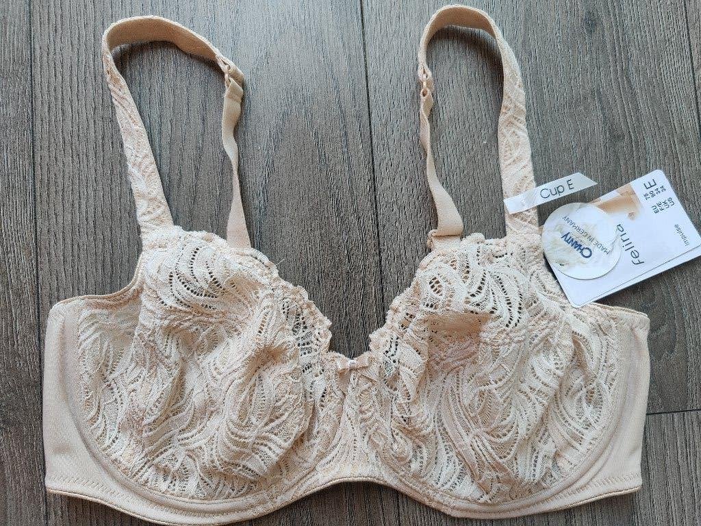felina nieuwe beige bh maat 75 E  twv 90 euro, Ophalen of Verzenden, Beige, BH