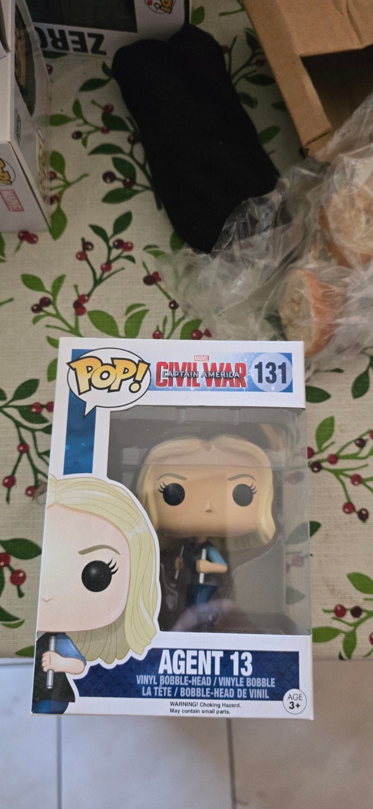 Funko Pop! Agent 13 (Captain America: Civil War), Ophalen of Verzenden, Nieuw