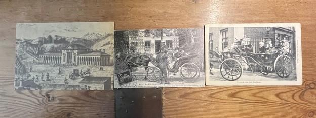 93 Ansichtkaarten /postkaarten postkoets, kar etc ., Verzamelen, Ophalen of Verzenden, 1980 tot heden