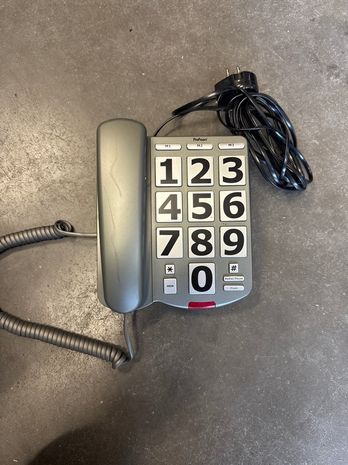 Profoon seniorentelefoon met grote toetsen, Ophalen, Gebruikt, 1 handset