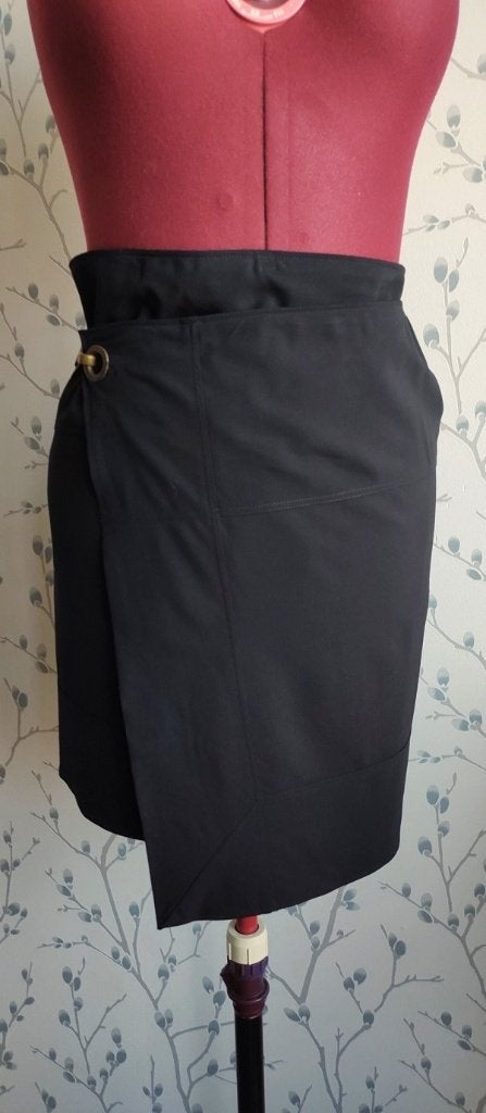 ERNY VAN REIJMERSDAL Zwart Wikkel-Rokje maat 38, Kleding | Dames, Maat 38/40 (M), Zwart, Ophalen of Verzenden, Zo goed als nieuw