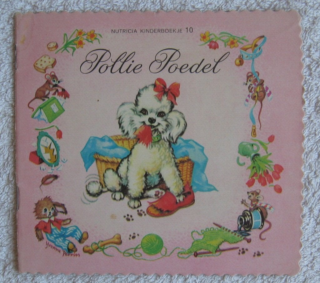 Kinderboekje Pollie Poedel (zwart logo nr 10) Nutricia, Ophalen of Verzenden, Gebruikt, Overige typen