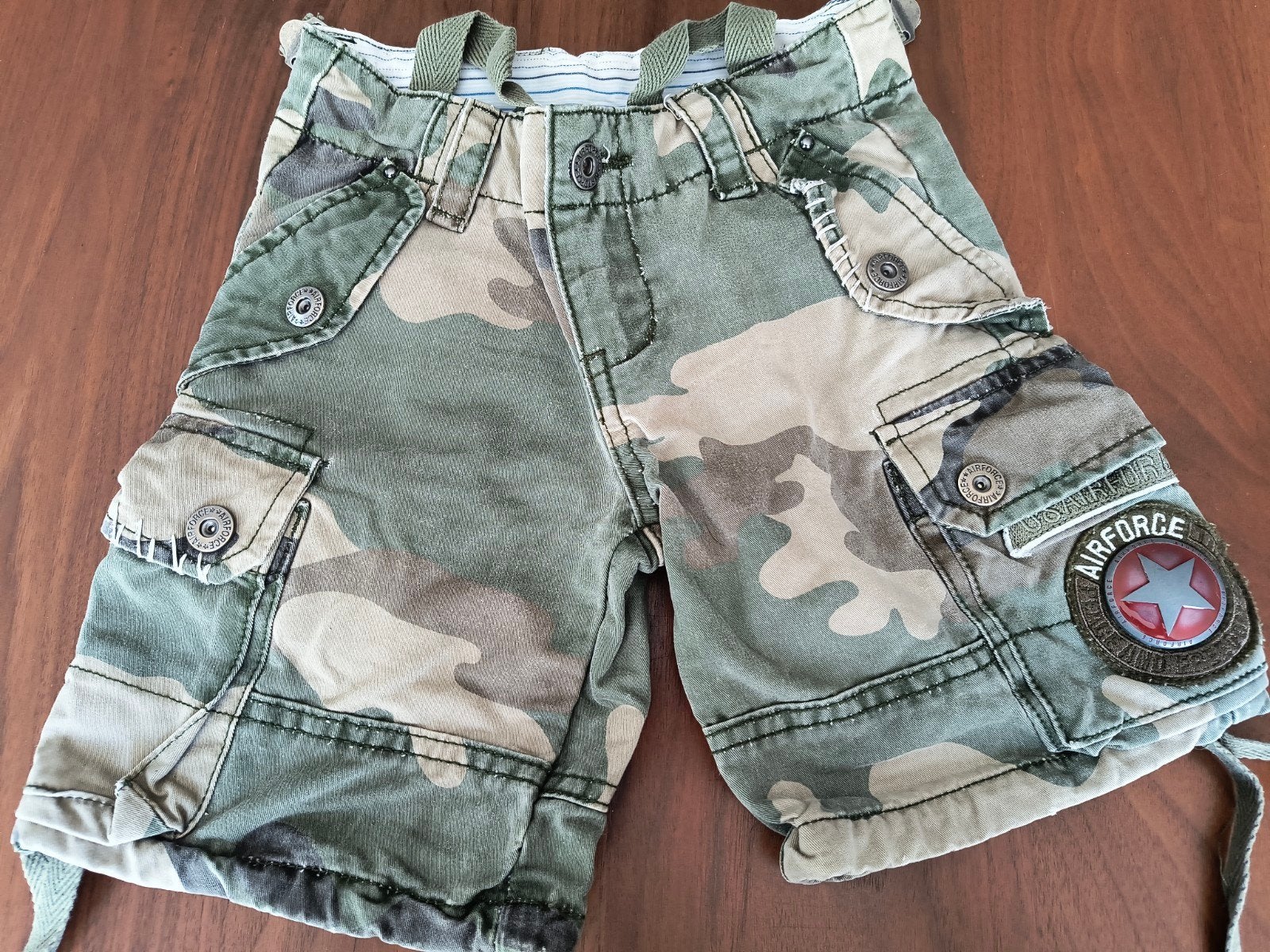Korte broek Airforce maat 98, Broek, Ophalen of Verzenden, Zo goed als nieuw, Airforce