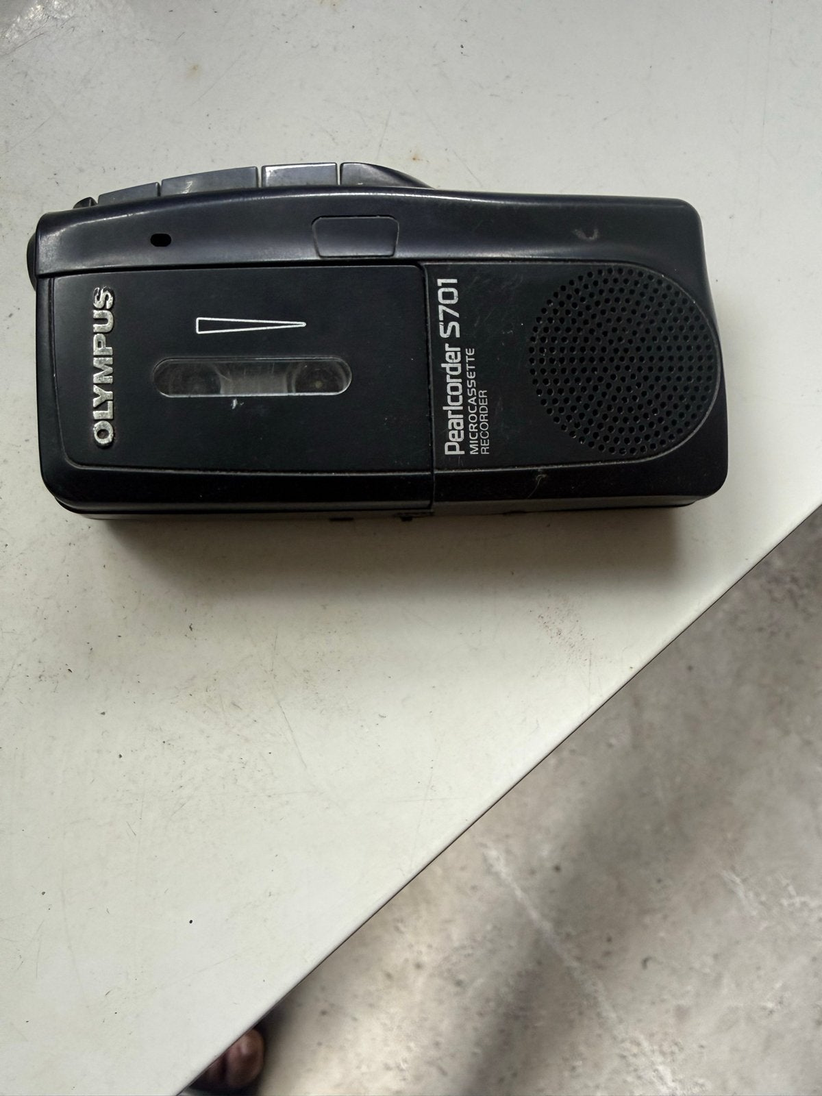 Olympus Pearlcorder S701 Microcassette Recorder, Ophalen