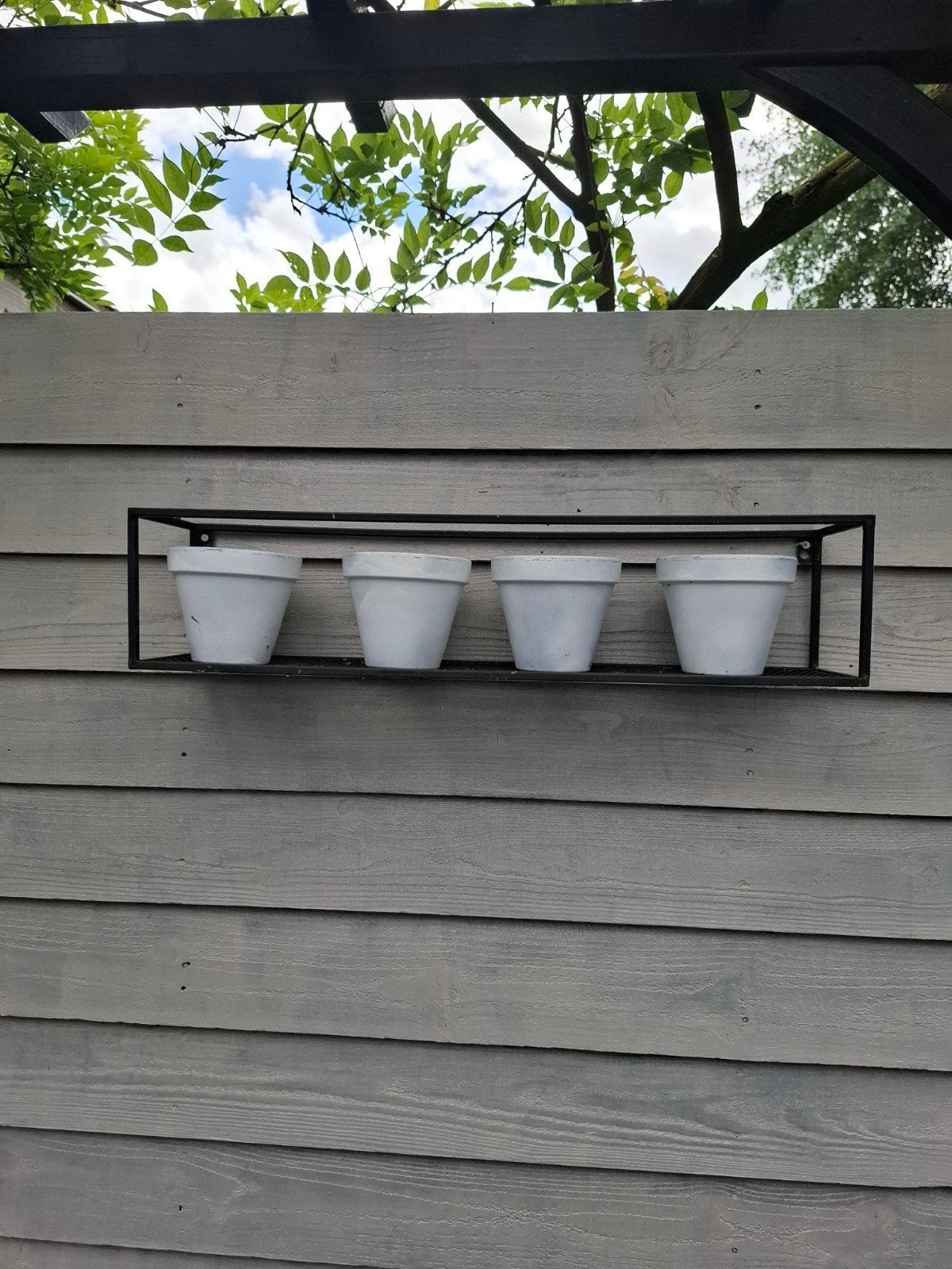 Planten rek incl potten, Ophalen, Rond, Metaal, Minder dan 40 cm