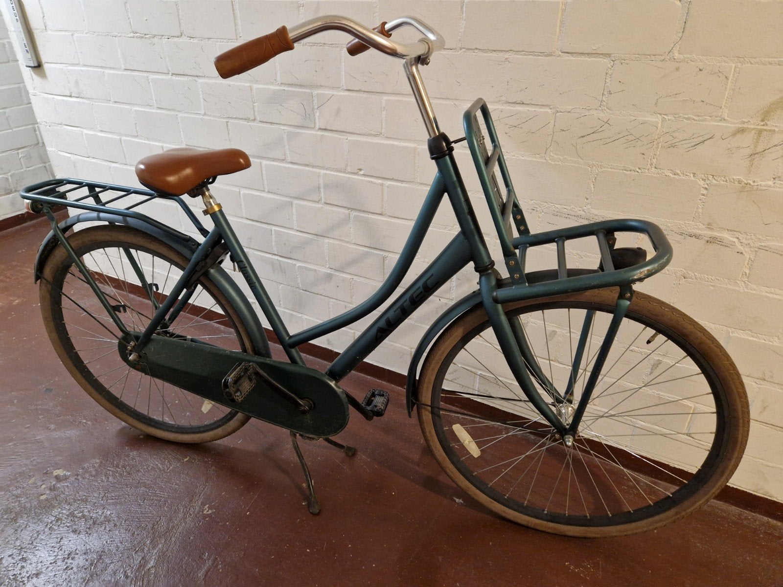 Altec transportfiets, Ophalen, Gebruikt