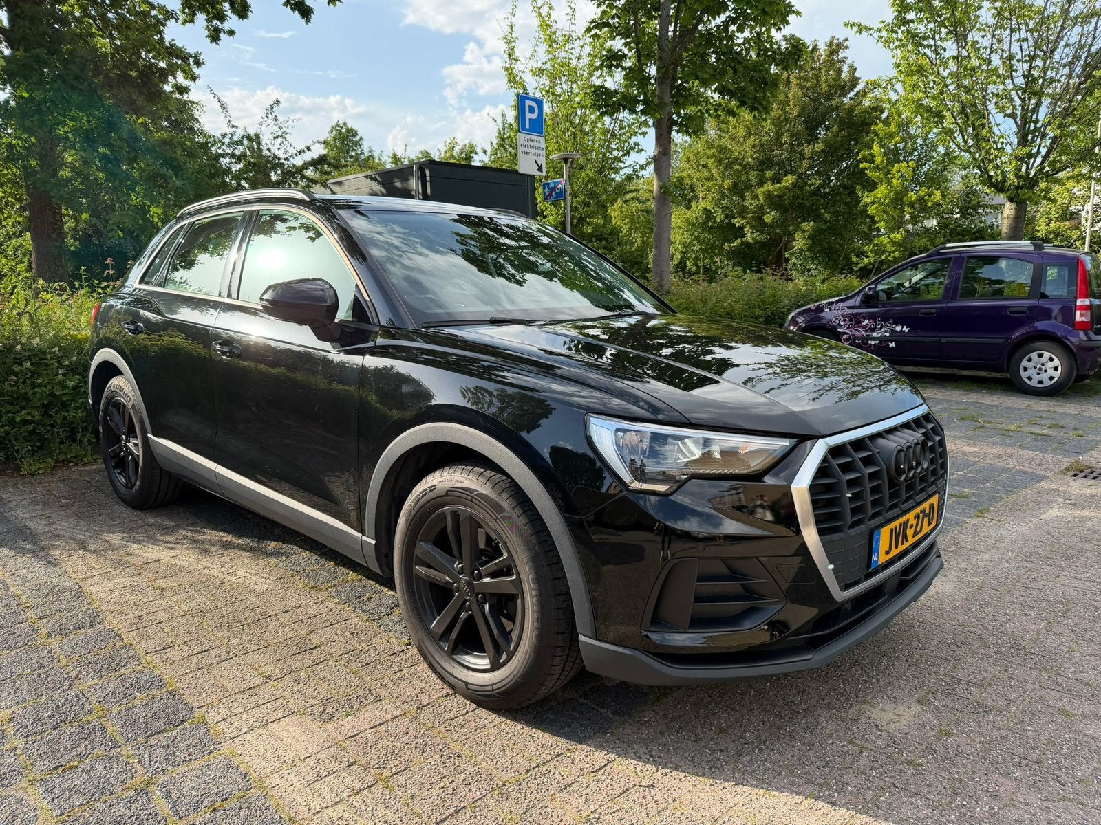 Audi Q3 35 Tfsi 150pk S Tronic 2019 Zwart, 4 cilinders, Zwart, 14 km/l, Geïmporteerd