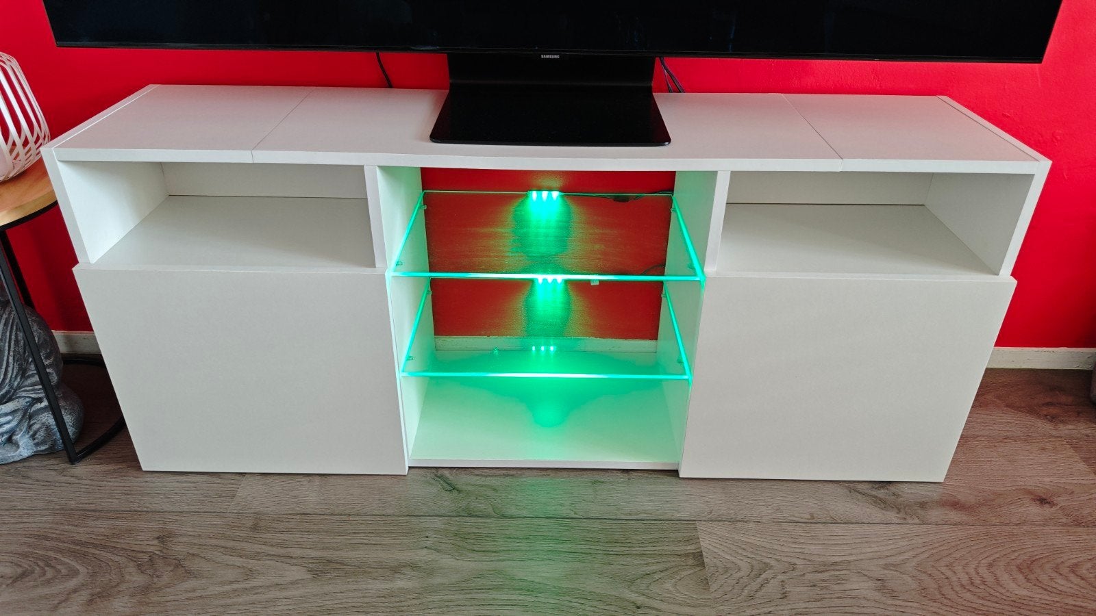 tv meubel met LED verlichting, Ophalen, 25 tot 50 cm, Minder dan 100 cm