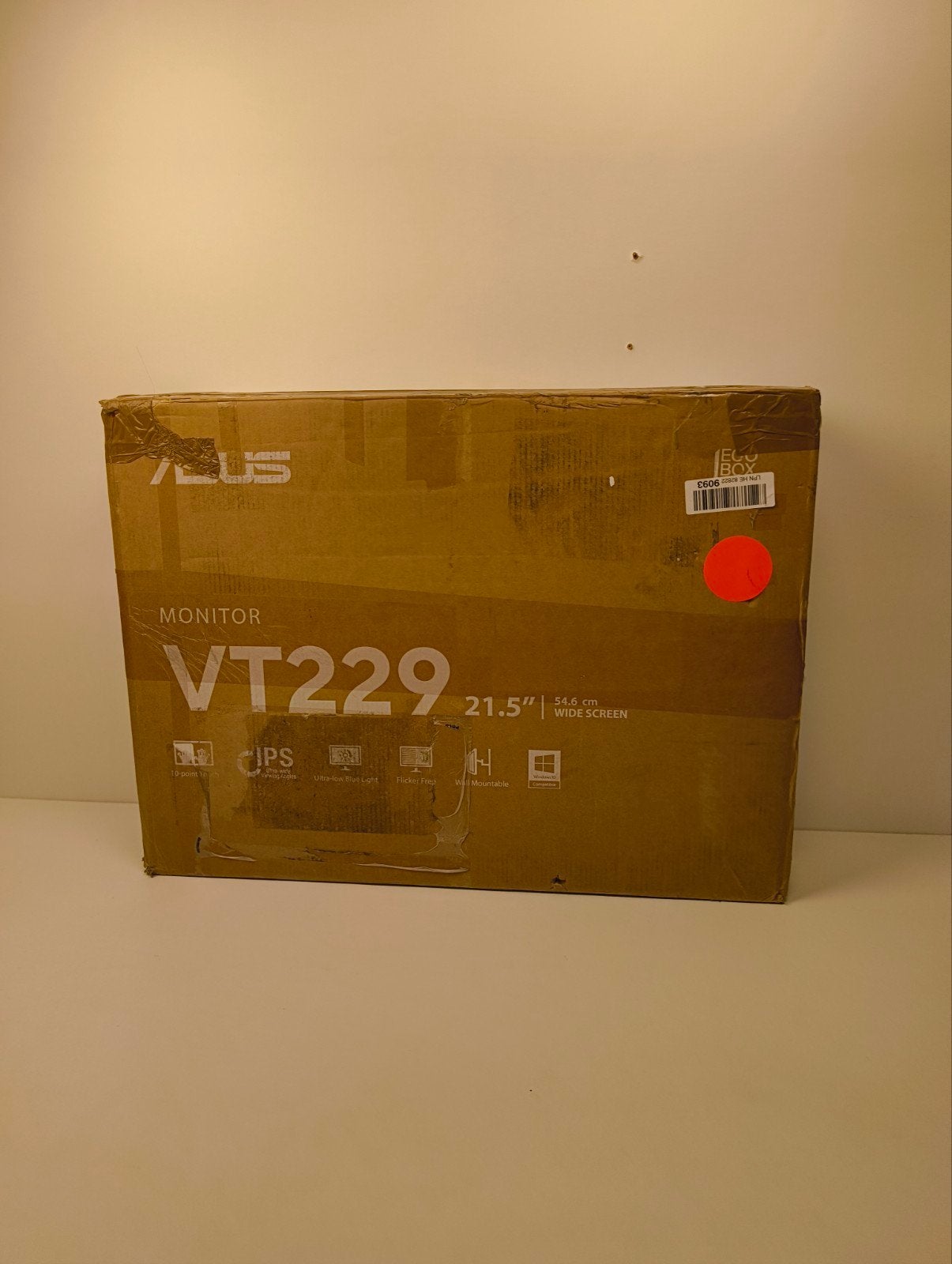 ASUS VT229H 21.5 inch Touch Monitor Full HD 5ms 60Hz, Computers en Software, Info@asus.com, Touchscreen, Nieuw, Full HD