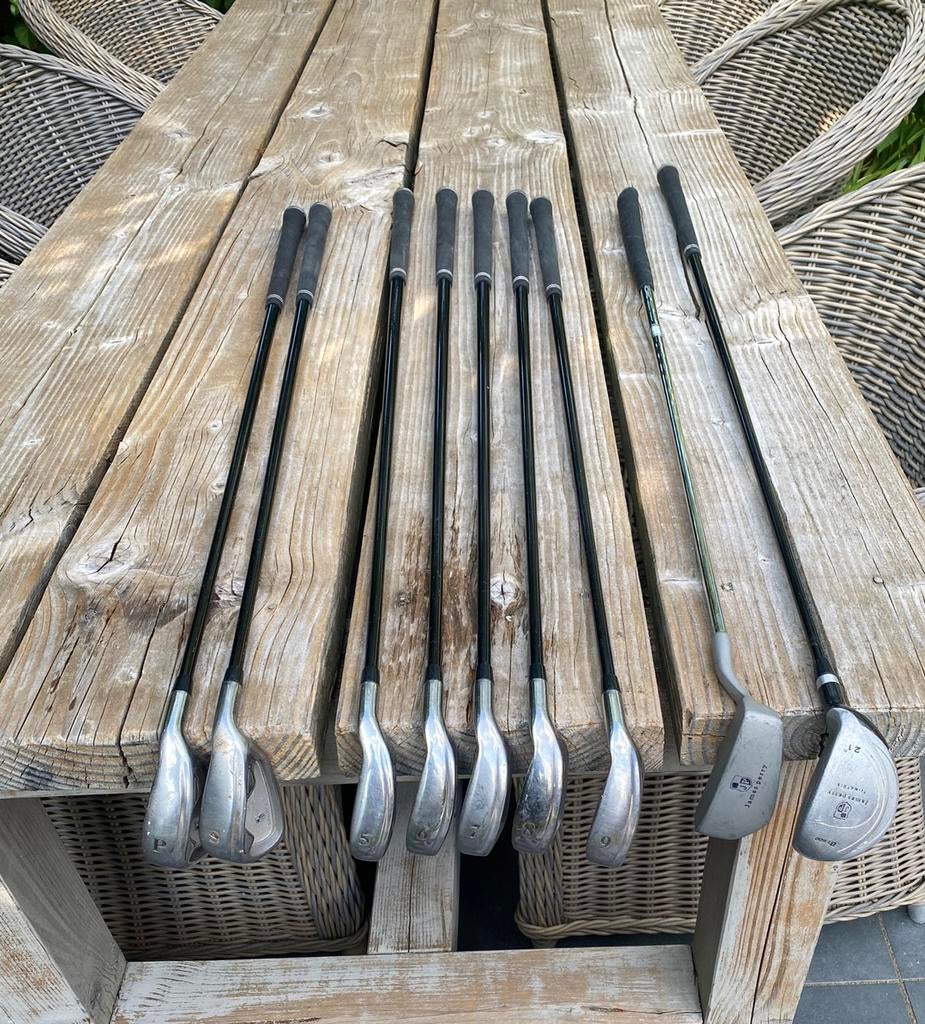 Golfset James Perry Flex R, Sport en Fitness, Golf, Ophalen of Verzenden, Gebruikt, Set