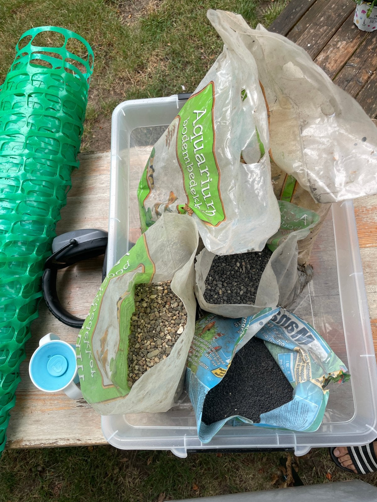 Aquarium steentjes en zand, Ophalen of Verzenden, Zo goed als nieuw, Grind, Zand of Voedingsbodem