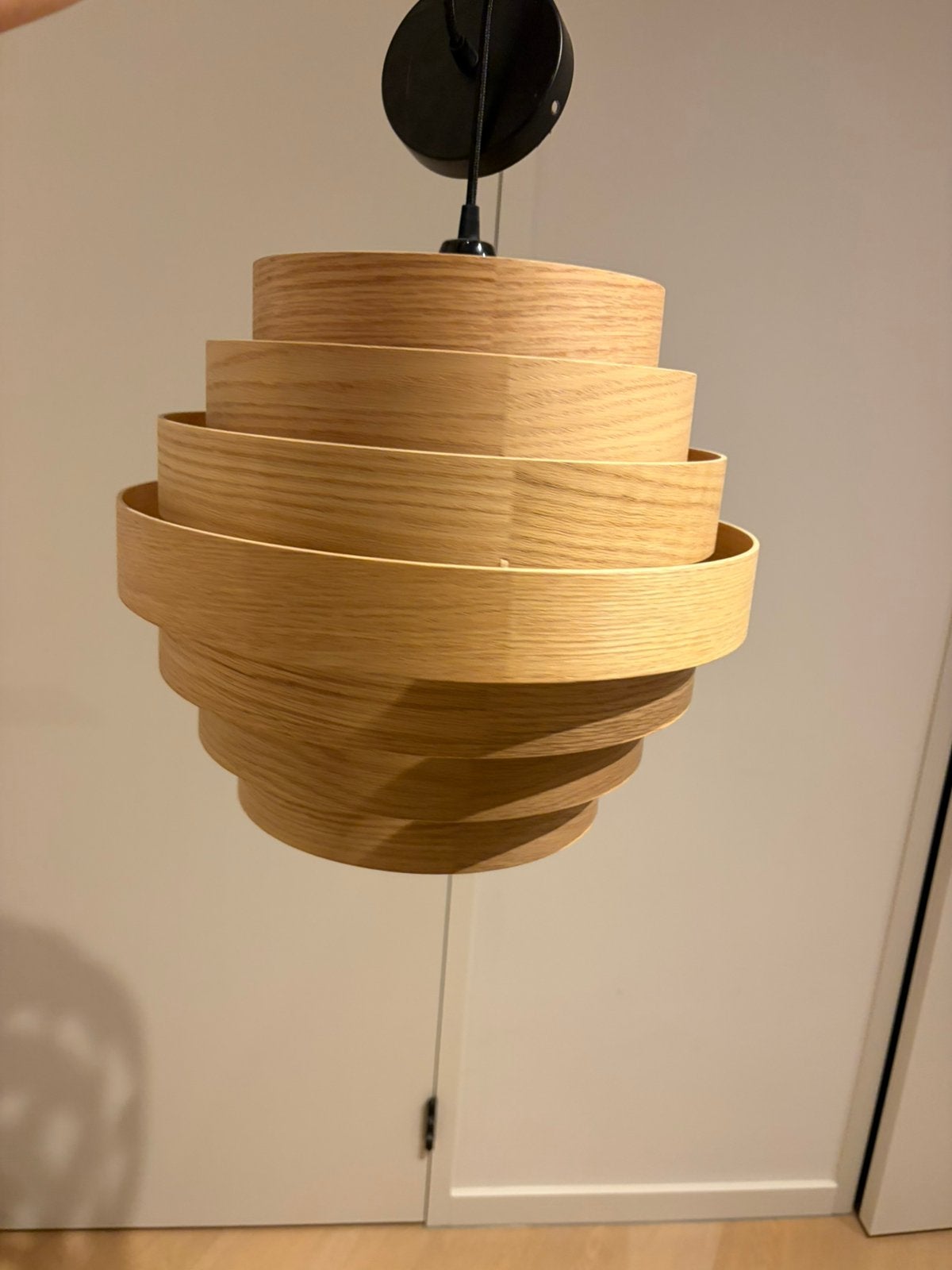 Ikea Houten Hangplamp Plafondlamp DYKARKLOCKA / HEMMA, Ophalen of Verzenden, Zo goed als nieuw