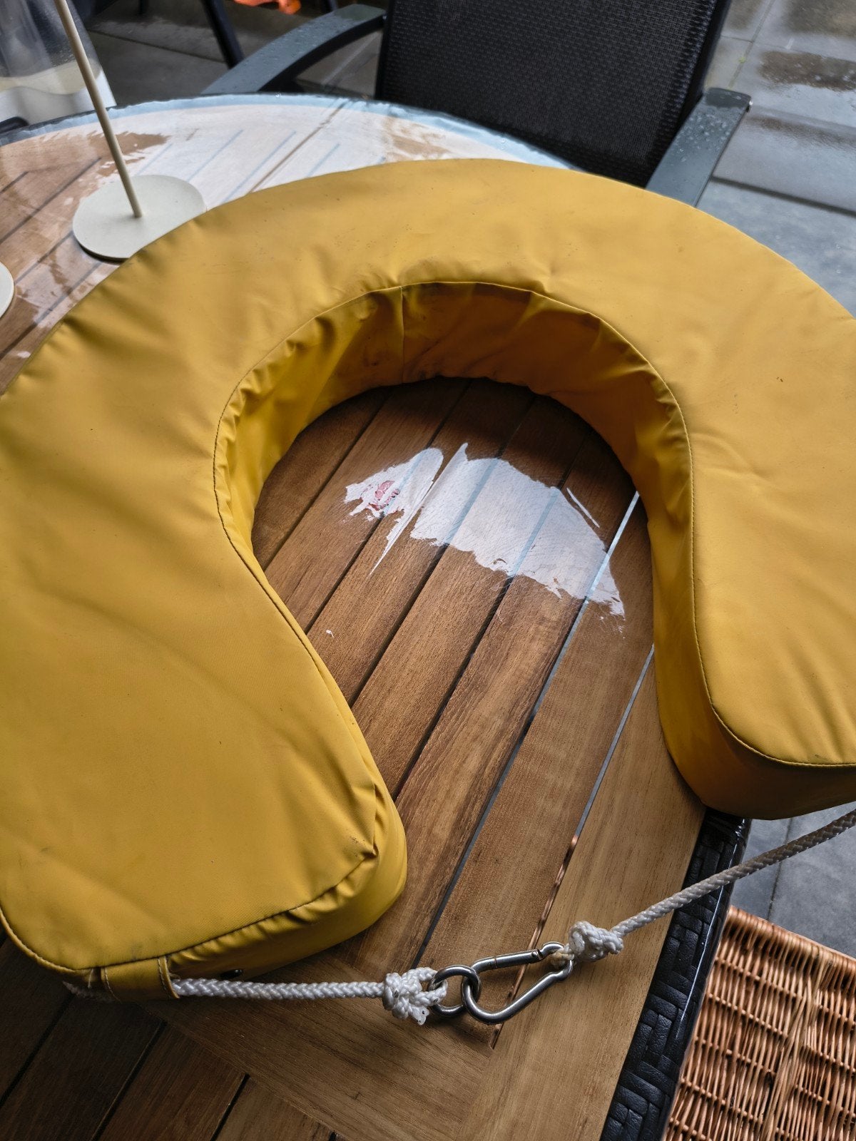 Reddingsboei, Ophalen, Ankeren en Afmeren, Zeilboot of Motorboot