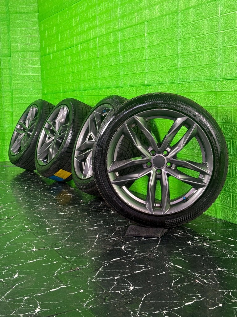 Audi A1 S1 Golf 4 Bora A3 velgen 18" 5x100 winterset 8mm, Niet ingevuld, 18 inch, Gebruikt, Banden en Velgen