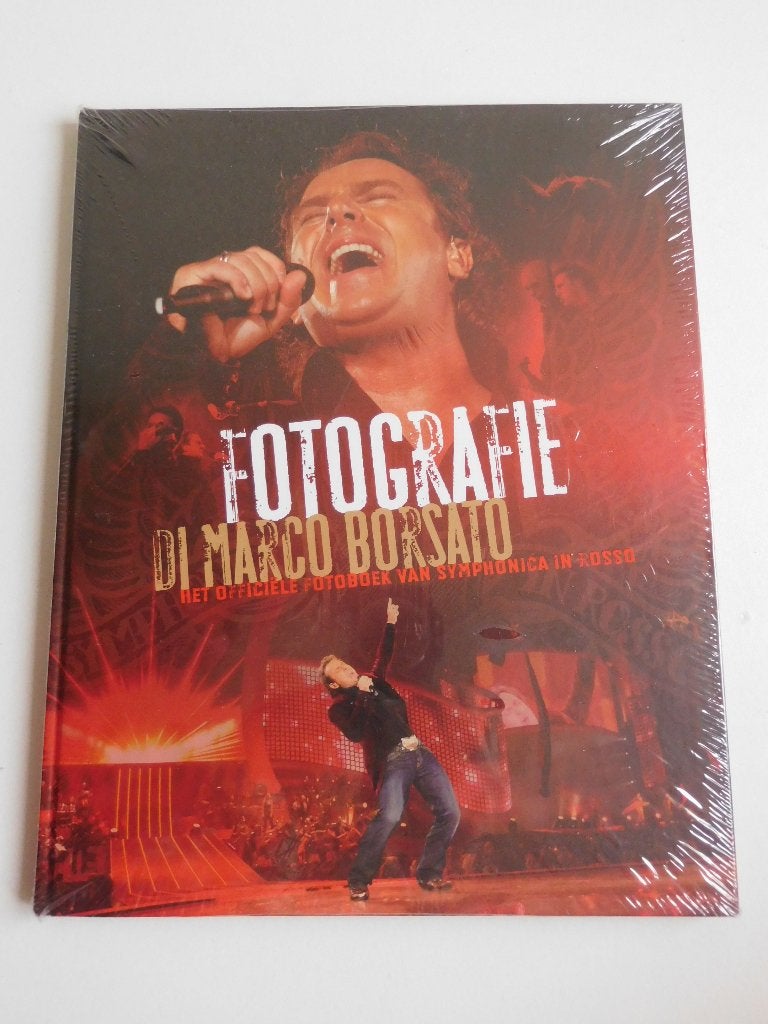 Fotoboek concert Marco Borsato Symphonica in Rosso 2006 Nieu, Ophalen of Verzenden, Nieuw