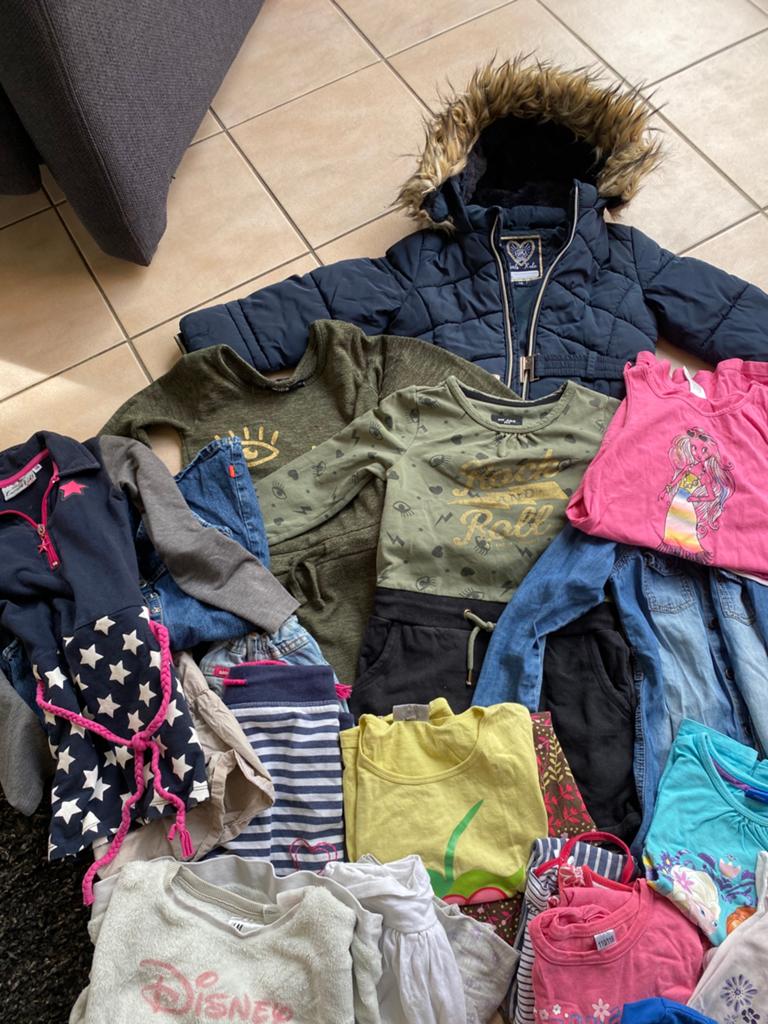 Meisjes kleren 110/ 116, Ophalen of Verzenden, Gebruikt, Maat 110