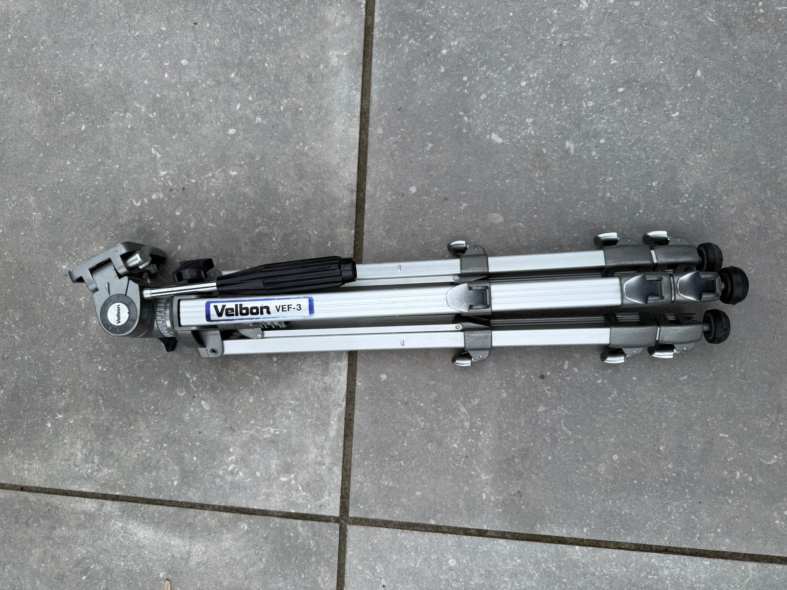Statief Velbon VEF-3 vintage, Ophalen, Zo goed als nieuw, Minder dan 150 cm, Driepoot